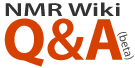 back to home page NMR Wiki Q&A Forum logo